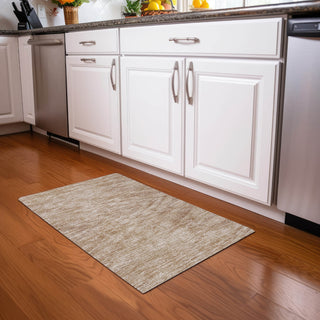 Piper Looms Mayfield Modern AMF876 Khaki Machine Washable Area Rug Scatter Lifestyle Image Feature