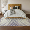 Piper Looms Mayfield Modern AMF876 Lavender Machine Washable Area Rug Lifestyle Image Feature