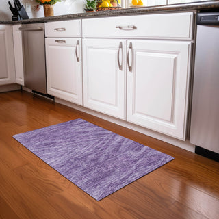 Piper Looms Mayfield Modern AMF876 Purple Machine Washable Area Rug Scatter Lifestyle Image Feature