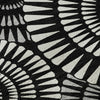 Piper Looms Mayfield Circles AMF877 Black Machine Washable Area Rug Swatch Image