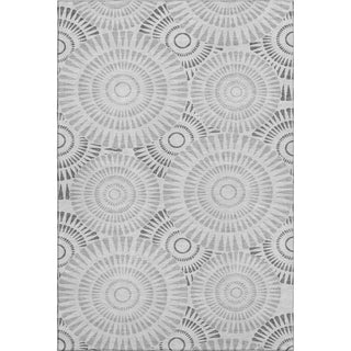 Piper Looms Mayfield Circles AMF877 Gray Machine Washable Area Rug main image