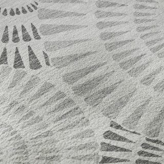 Piper Looms Mayfield Circles AMF877 Gray Machine Washable Area Rug Swatch Image