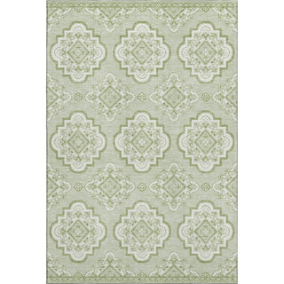 Piper Looms Mayfield Medallions AMF878 Aloe Machine Washable Area Rug main image