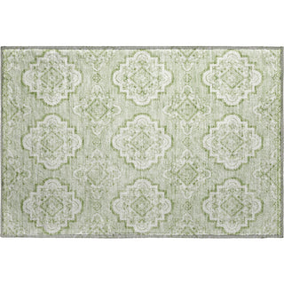 Piper Looms Mayfield Medallions AMF878 Aloe Machine Washable Area Rug Scatter Main Image