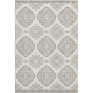 Piper Looms Mayfield Medallions AMF878 Ivory Machine Washable Area Rug main image