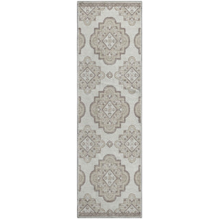 Piper Looms Mayfield Medallions AMF878 Ivory Machine Washable Area Rug Runner Main Image