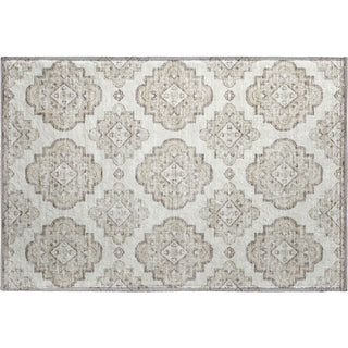 Piper Looms Mayfield Medallions AMF878 Ivory Machine Washable Area Rug Scatter Main Image