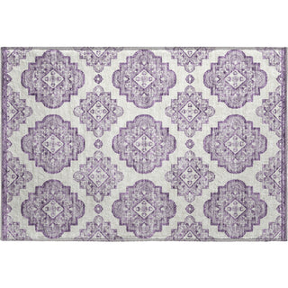 Piper Looms Mayfield Medallions AMF878 Lavender Machine Washable Area Rug Scatter Main Image