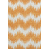 Piper Looms Mayfield Chevron AMF880 Orange Machine Washable Area Rug main image