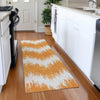 Piper Looms Mayfield Chevron AMF880 Orange Machine Washable Area Rug Runner Lifestyle Image Feature