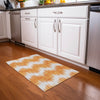 Piper Looms Mayfield Chevron AMF880 Orange Machine Washable Area Rug Scatter Lifestyle Image Feature