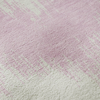 Piper Looms Mayfield Chevron AMF880 Pink Machine Washable Area Rug Swatch Image