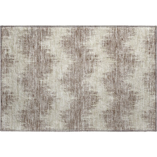 Piper Looms Mayfield Chevron AMF880 Taupe Machine Washable Area Rug Scatter Main Image