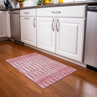 Piper Looms Mayfield Diamonds AMF881 Blush Machine Washable Area Rug Scatter Lifestyle Image Feature