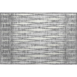 Piper Looms Mayfield Diamonds AMF881 Gray Machine Washable Area Rug Scatter Main Image
