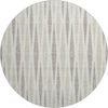 Piper Looms Mayfield Diamonds AMF881 Ivory Machine Washable Area Rug Round Main Image