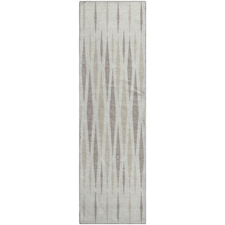 Piper Looms Mayfield Diamonds AMF881 Ivory Machine Washable Area Rug Runner Main Image