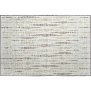 Piper Looms Mayfield Diamonds AMF881 Ivory Machine Washable Area Rug Scatter Main Image