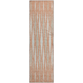 Piper Looms Mayfield Diamonds AMF881 Salmon Machine Washable Area Rug Runner Main Image
