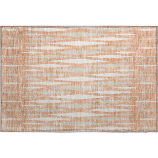 Piper Looms Mayfield Diamonds AMF881 Salmon Machine Washable Area Rug Scatter Main Image