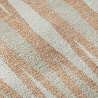 Piper Looms Mayfield Diamonds AMF881 Salmon Machine Washable Area Rug Swatch Image
