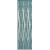 Piper Looms Mayfield Diamonds AMF881 Teal Machine Washable Area Rug Runner Main Image