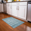 Piper Looms Mayfield Diamonds AMF881 Teal Machine Washable Area Rug Scatter Lifestyle Image Feature