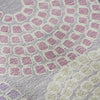 Piper Looms Mayfield Circles AMF882 Lavender Machine Washable Area Rug Swatch Image