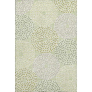 Piper Looms Mayfield Circles AMF882 Mint Machine Washable Area Rug main image