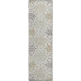 Piper Looms Mayfield Scrolls AMF883 Ivory Machine Washable Area Rug Runner Main Image