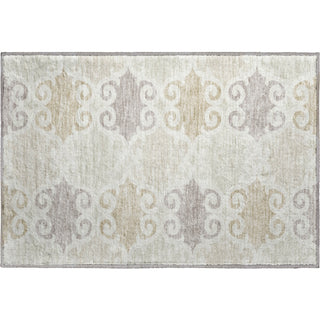 Piper Looms Mayfield Scrolls AMF883 Ivory Machine Washable Area Rug Scatter Main Image