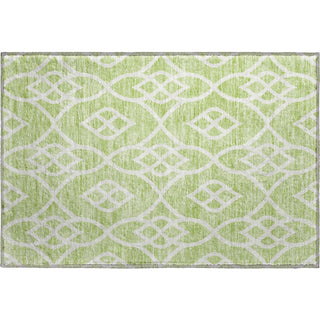 Piper Looms Mayfield Scrolls AMF884 Aloe Machine Washable Area Rug Scatter Main Image