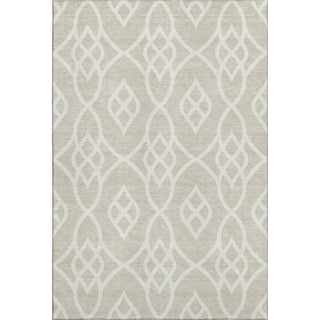Piper Looms Mayfield Scrolls AMF884 Beige Machine Washable Area Rug main image