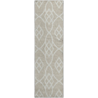 Piper Looms Mayfield Scrolls AMF884 Beige Machine Washable Area Rug Runner Main Image