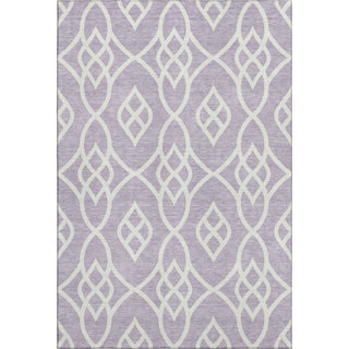 Piper Looms Mayfield Scrolls AMF884 Lavender Machine Washable Area Rug main image