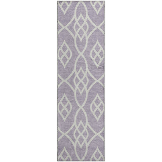 Piper Looms Mayfield Scrolls AMF884 Lavender Machine Washable Area Rug Runner Main Image