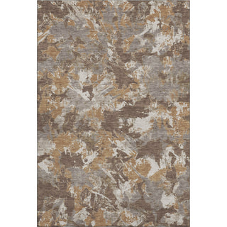 Piper Looms Mayfield Floral AMF885 Brown Machine Washable Area Rug main image