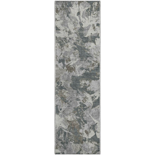 Piper Looms Mayfield Floral AMF885 Charcoal Machine Washable Area Rug Runner Main Image