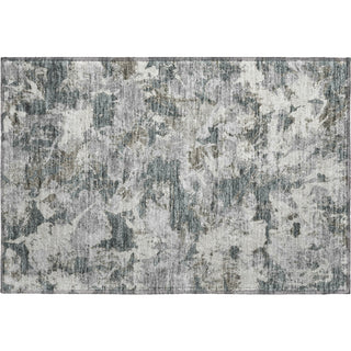 Piper Looms Mayfield Floral AMF885 Charcoal Machine Washable Area Rug Scatter Main Image