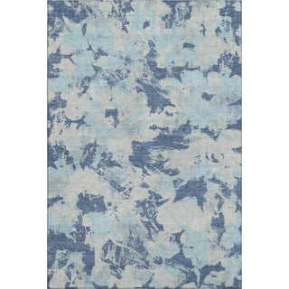 Piper Looms Mayfield Floral AMF885 Navy Machine Washable Area Rug main image