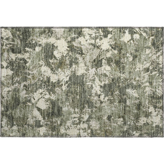 Piper Looms Mayfield Floral AMF885 Olive Machine Washable Area Rug Scatter Main Image