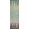 Piper Looms Mayfield Stripes AMF886 Aloe Machine Washable Area Rug Runner Main Image