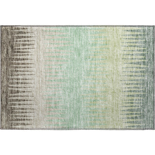 Piper Looms Mayfield Stripes AMF886 Aloe Machine Washable Area Rug Scatter Main Image