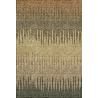 Piper Looms Mayfield Stripes AMF886 Brown Machine Washable Area Rug main image