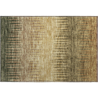 Piper Looms Mayfield Stripes AMF886 Brown Machine Washable Area Rug Scatter Main Image