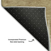 Piper Looms Mayfield Stripes AMF886 Charcoal Machine Washable Area Rug Backing Image