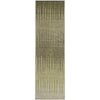 Piper Looms Mayfield Stripes AMF886 Green Machine Washable Area Rug Runner Main Image