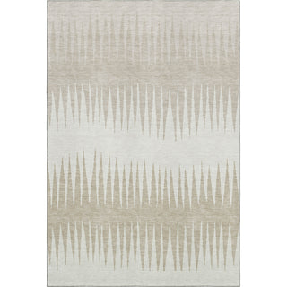 Piper Looms Mayfield Stripes AMF886 Ivory Machine Washable Area Rug main image