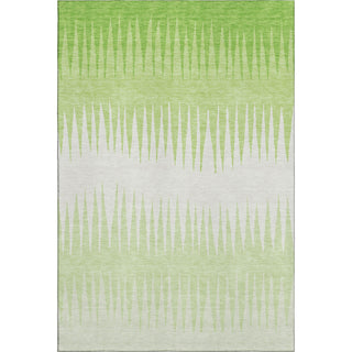 Piper Looms Mayfield Stripes AMF886 Lime Machine Washable Area Rug main image