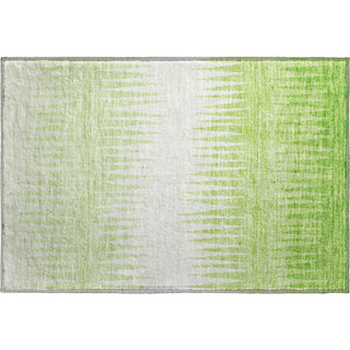Piper Looms Mayfield Stripes AMF886 Lime Machine Washable Area Rug Scatter Main Image